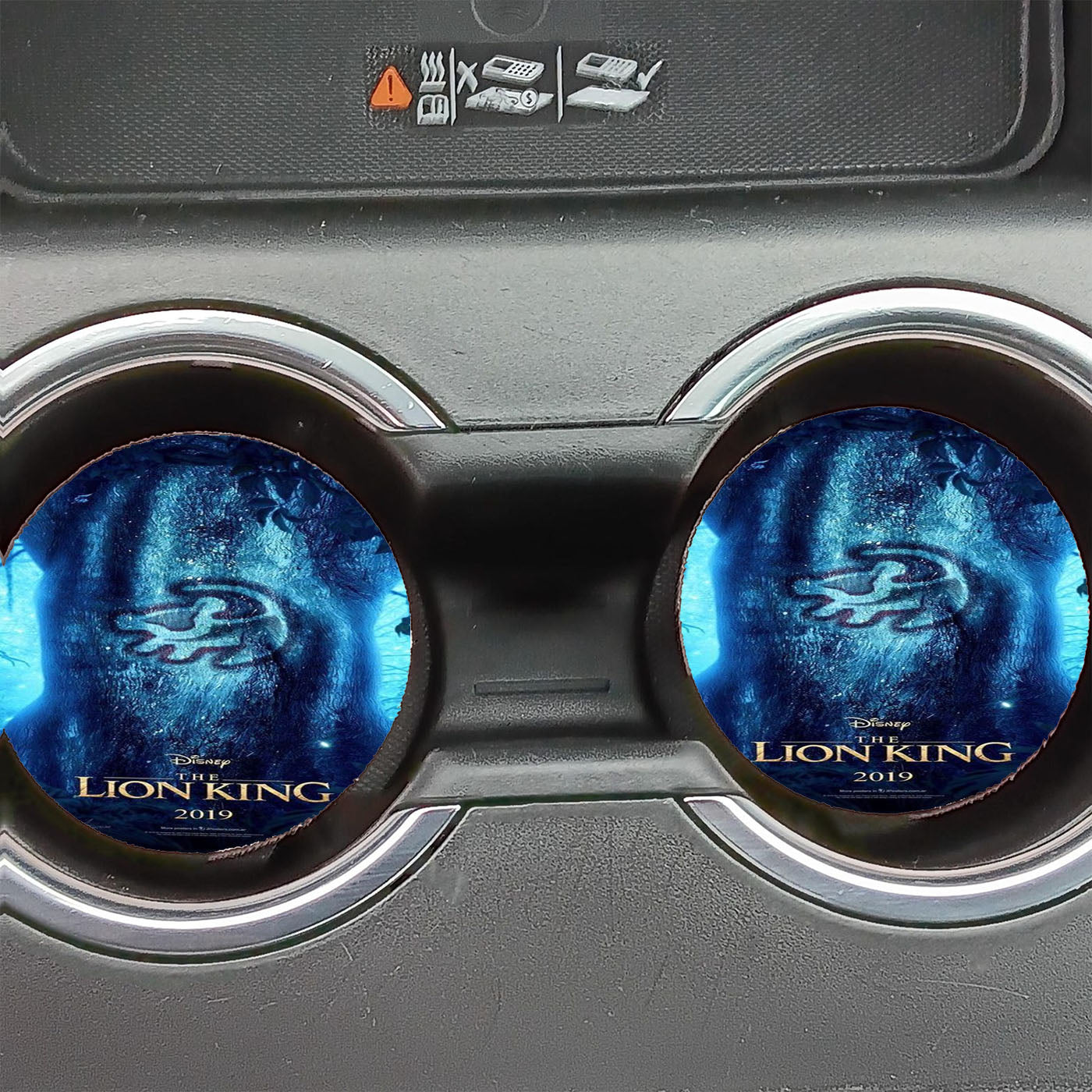 Disney The Lion King Movie Car Coasters
