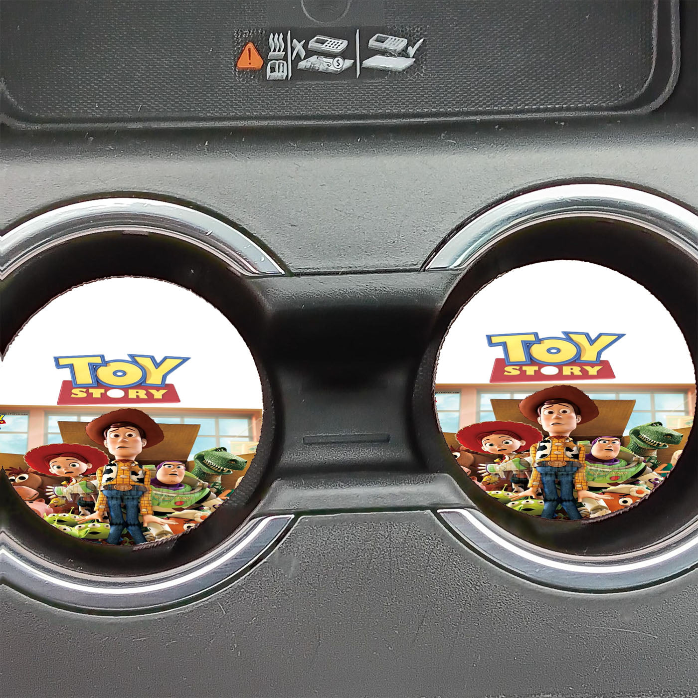 Disney Toy Story Poster Car Coasters