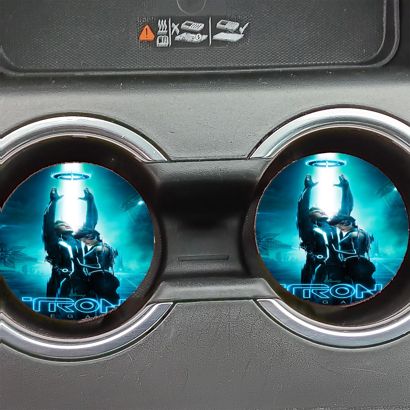 Disney Tron Legacy Car Coasters