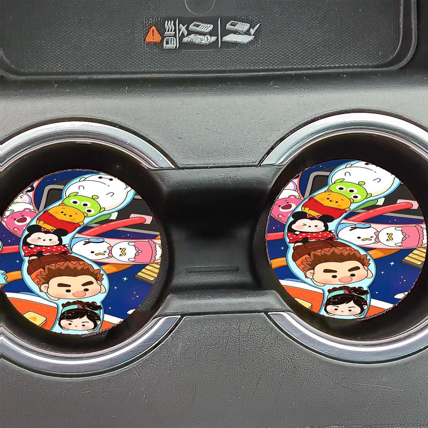 Disney Tsum-Tsum Video Game Car Coasters