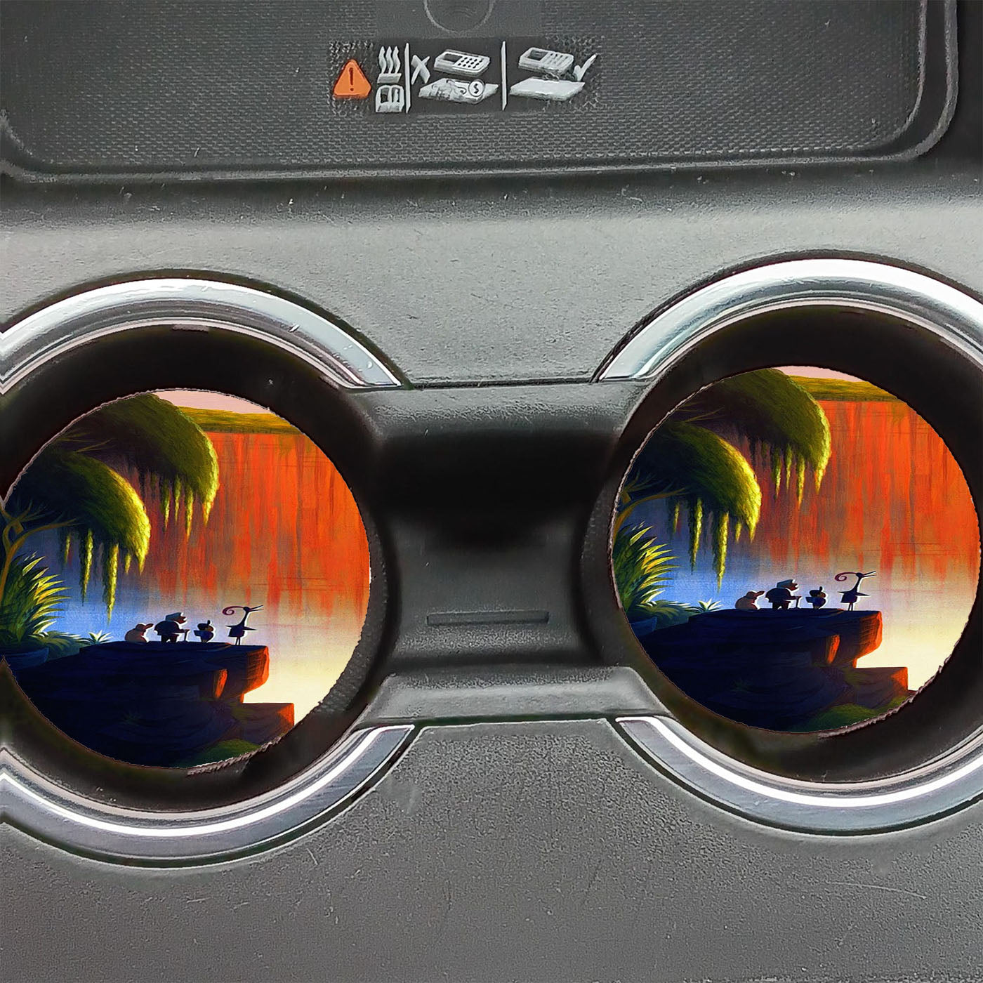 Disney Up Art Car Coasters