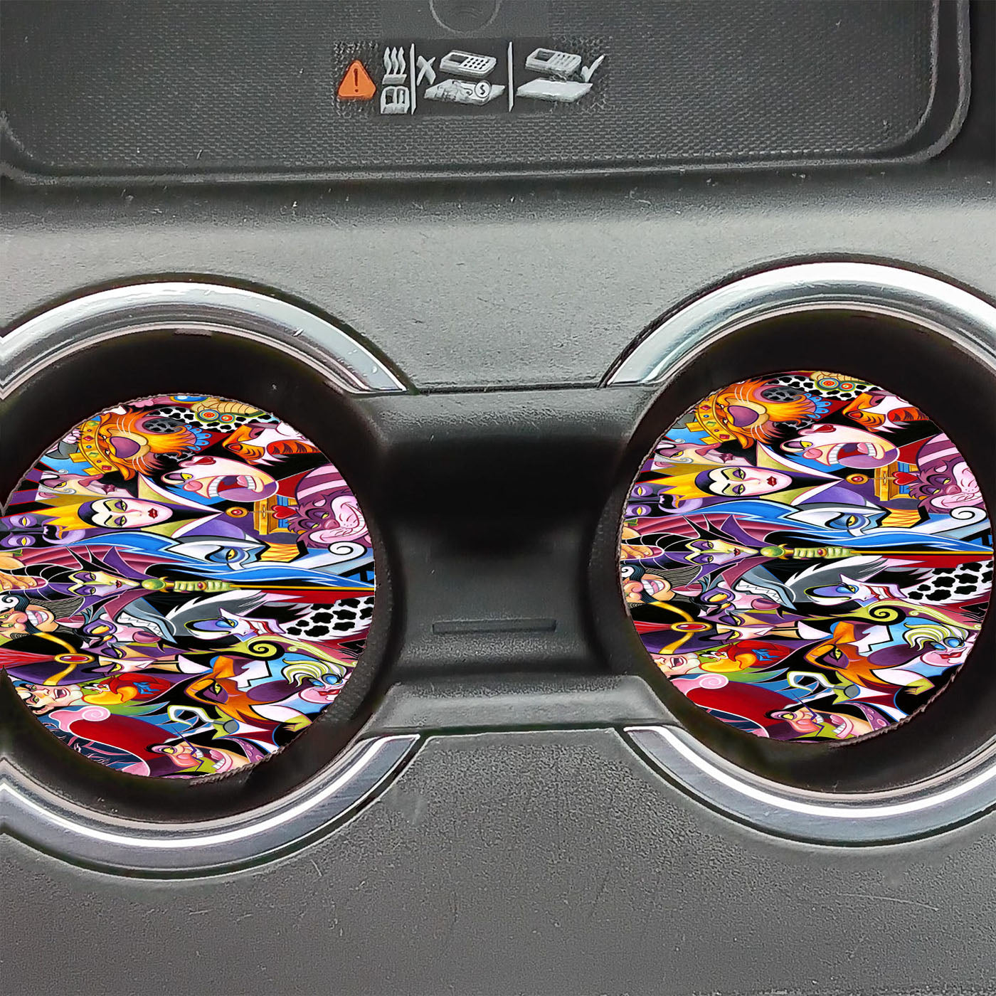 Disney Villains Car Coasters