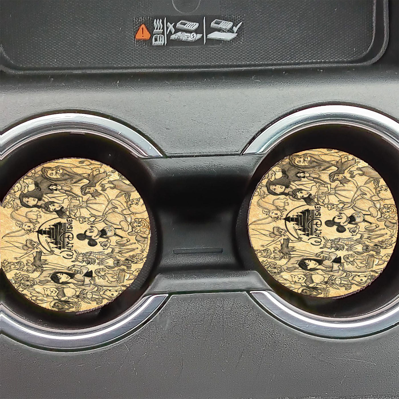 Disney Walt Car Coasters