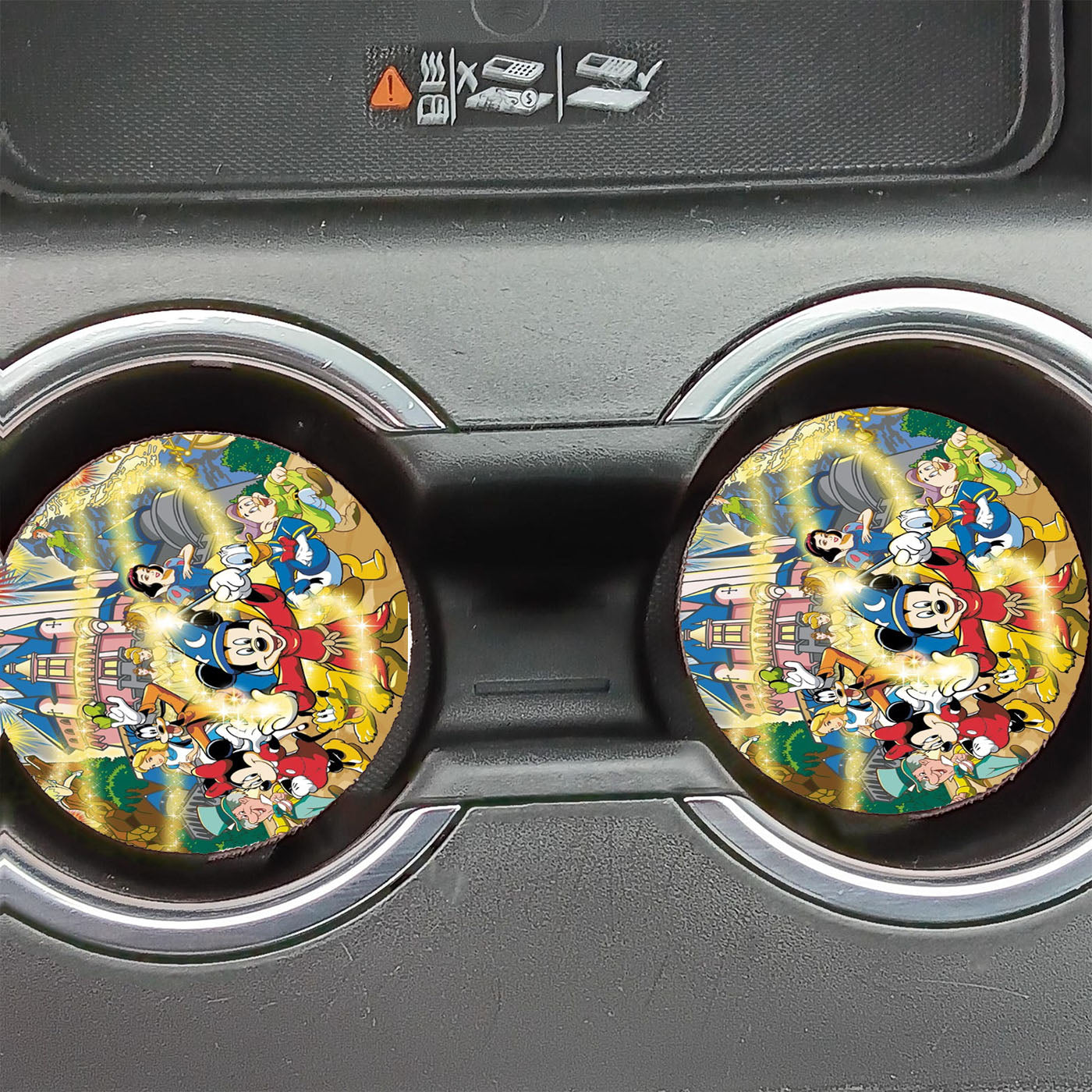 Disneylan Cartoon Car Coasters