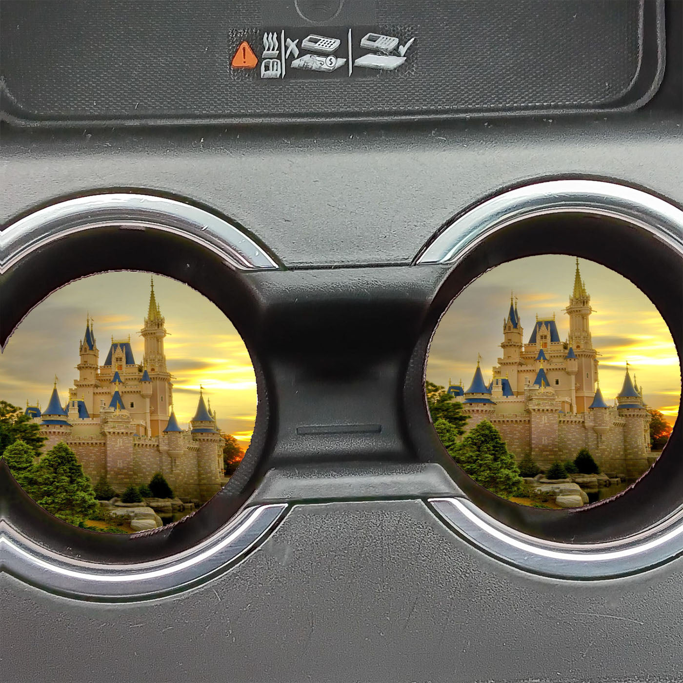 Disneyland Castle Car Coasters