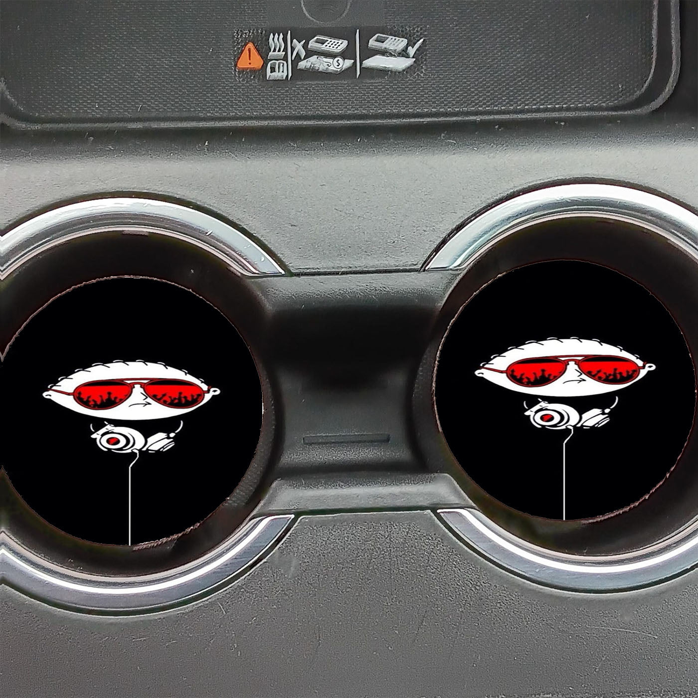 Dj Stewie Griffin Family Guy Car Coasters