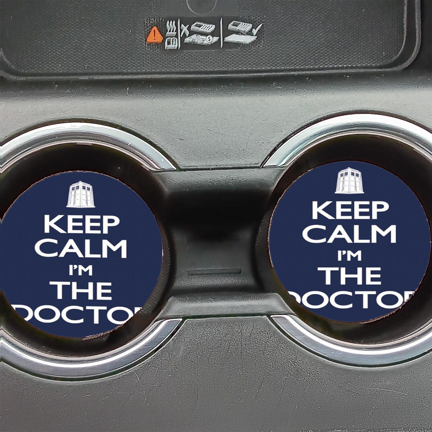 Doctor Who Tardis Car Coasters