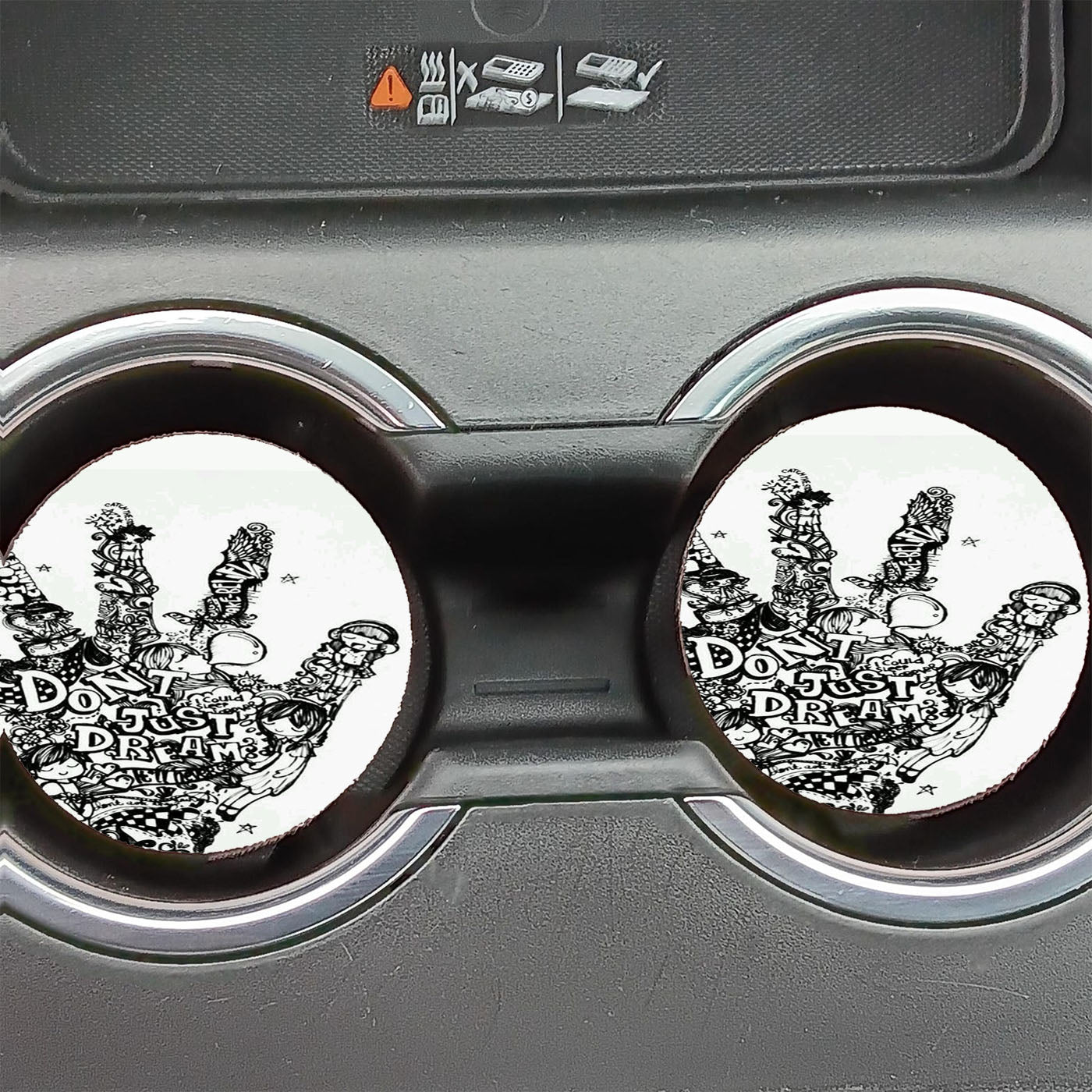 Dont Just Dream Art  Car Coasters