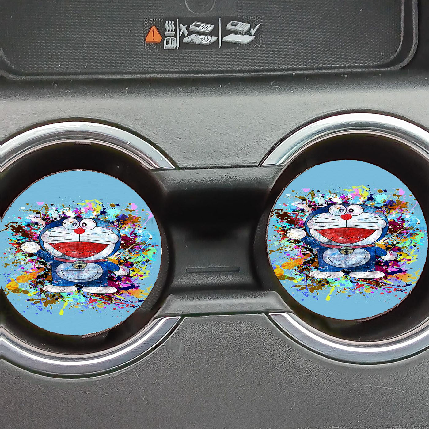 Doraemon Full Colour Car Coasters