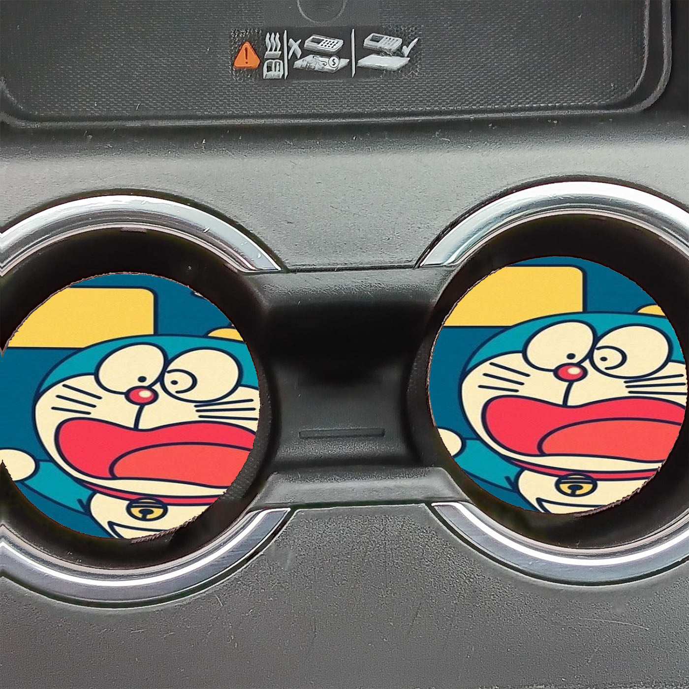 Doraemon Transit Lwp Car Coasters