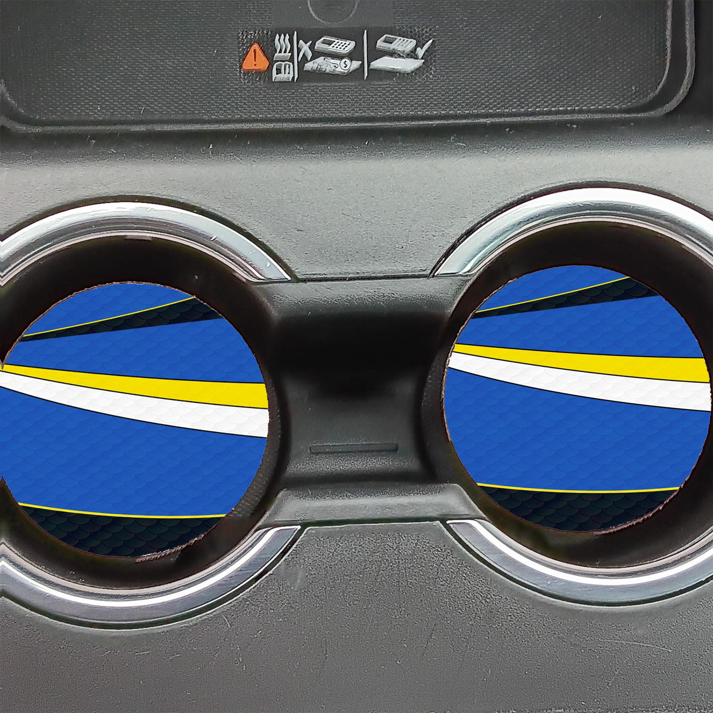 Dory Finding Nemo Skin Pattern Car Coasters