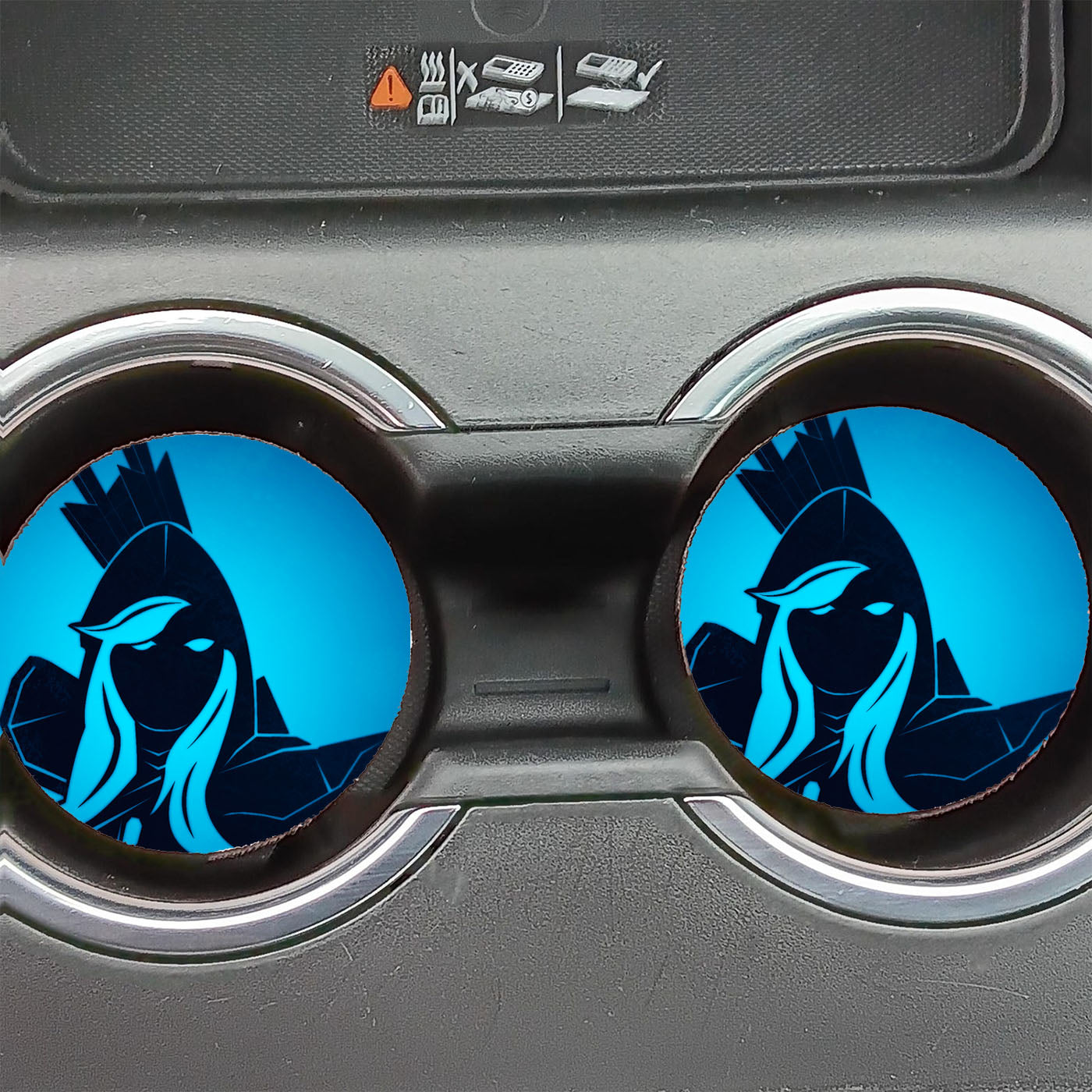 Dota Drow Ranger Vector Art Car Coasters