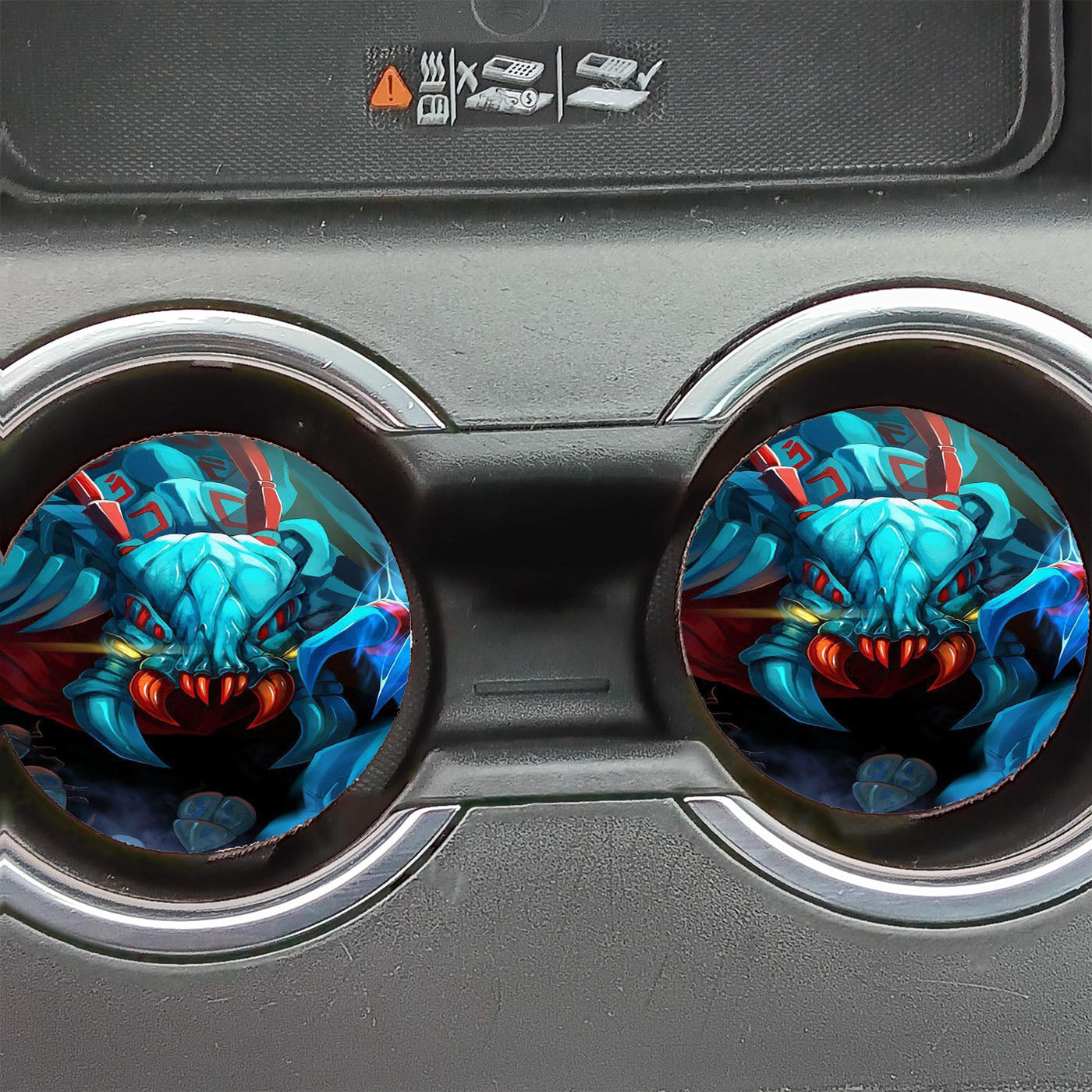 Dota The Weaver Monster Art Car Coasters