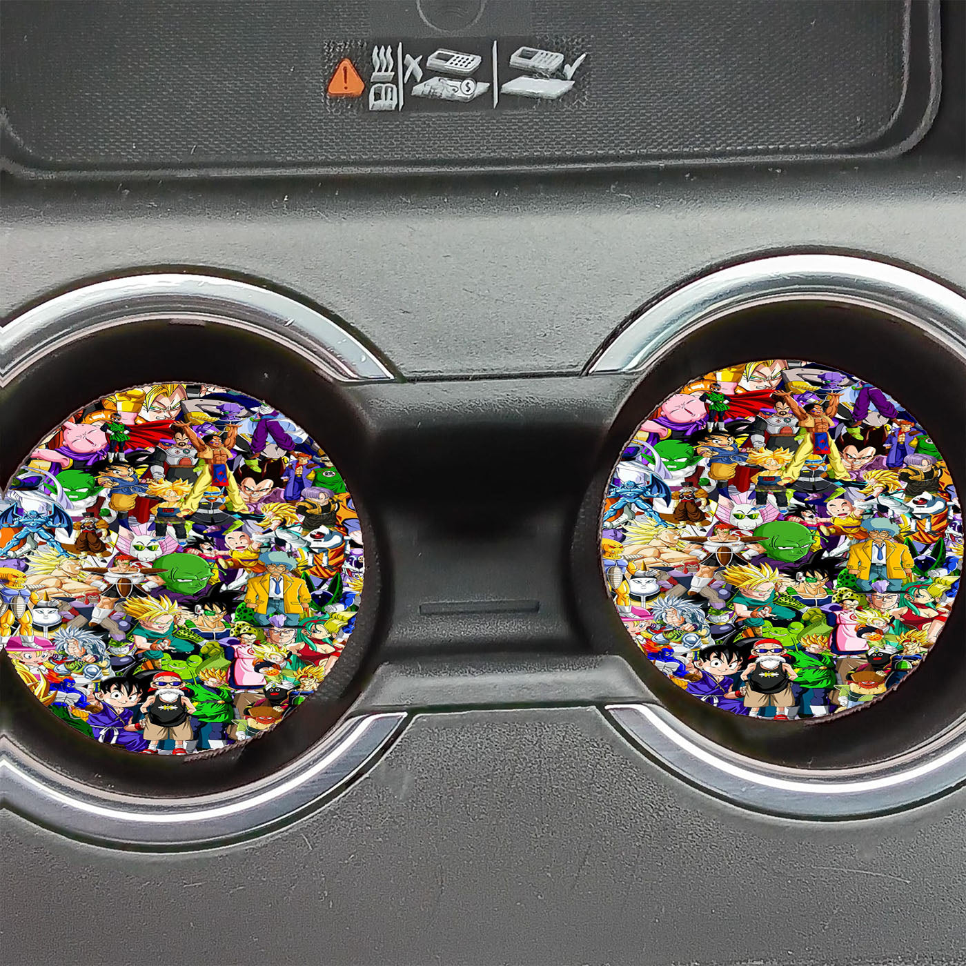 Dragon Ball All Characters Car Coasters