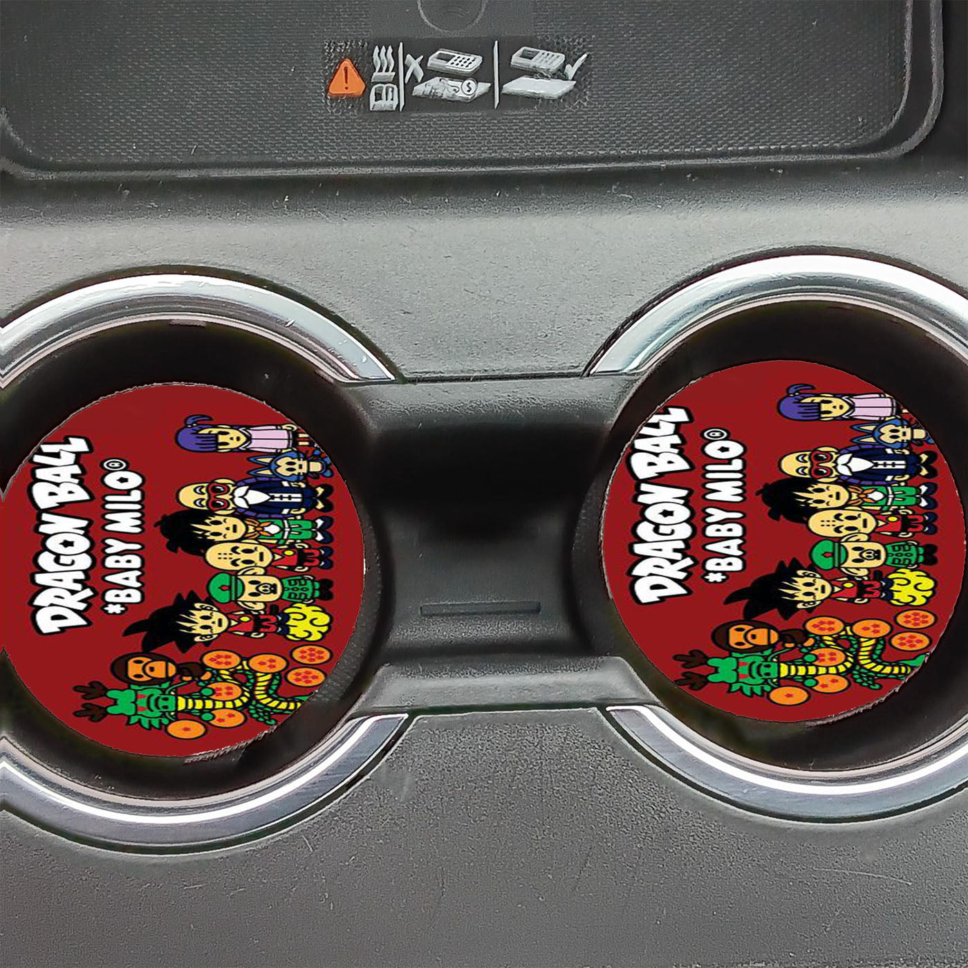 Dragon Ball Baby Milo Car Coasters