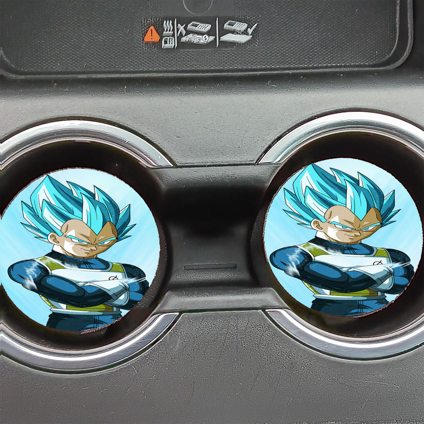 Dragon Ball Begita Ultra Insict Car Coasters