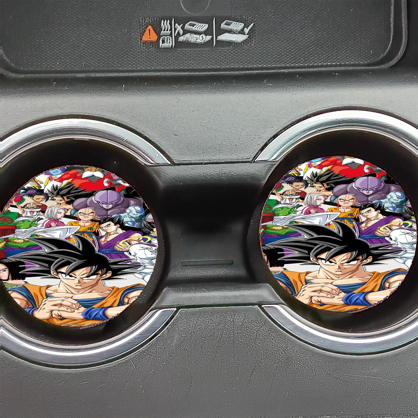 Dragon Ball Characters Car Coasters