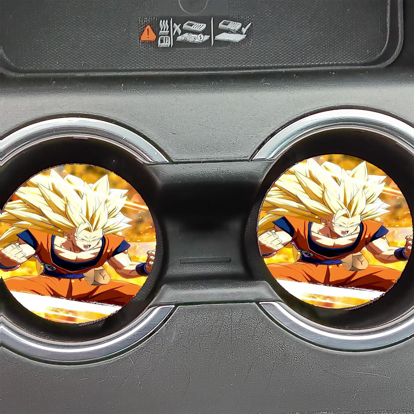 Dragon Ball Fighter Power Wallpapers Car Coasters