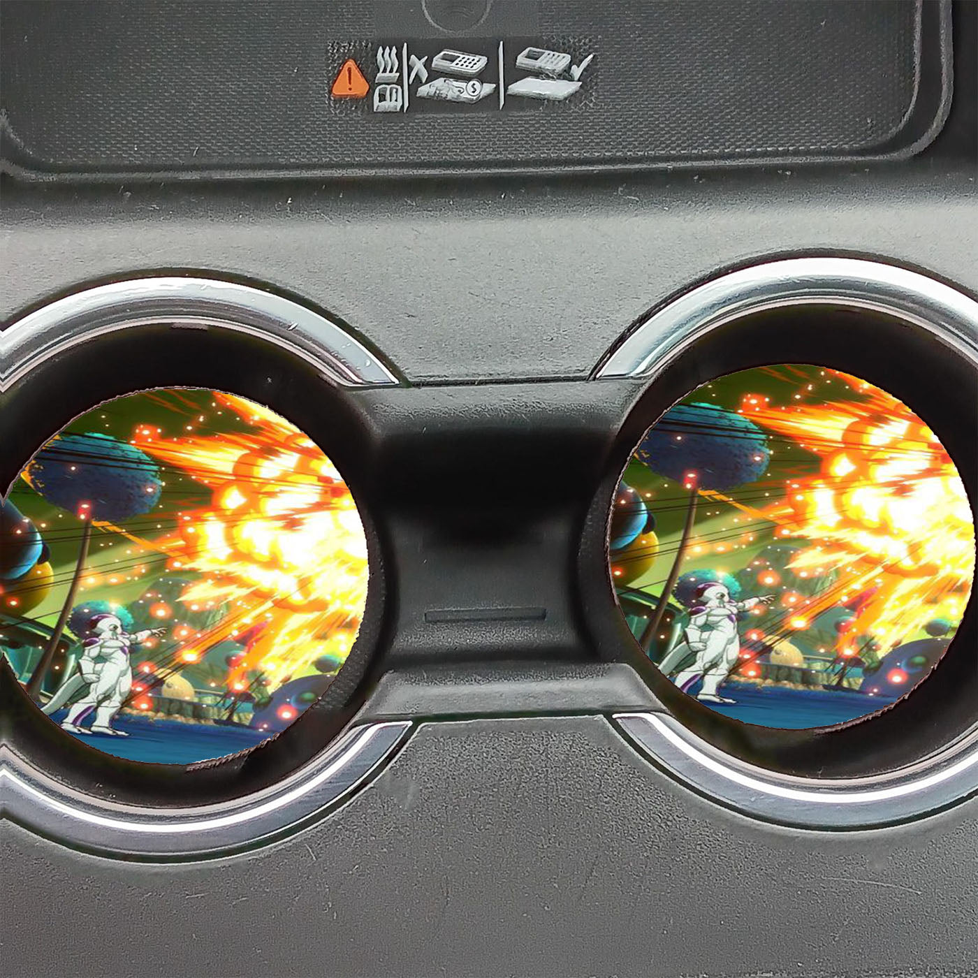 Dragon Ball Fighterz Frieza Car Coasters