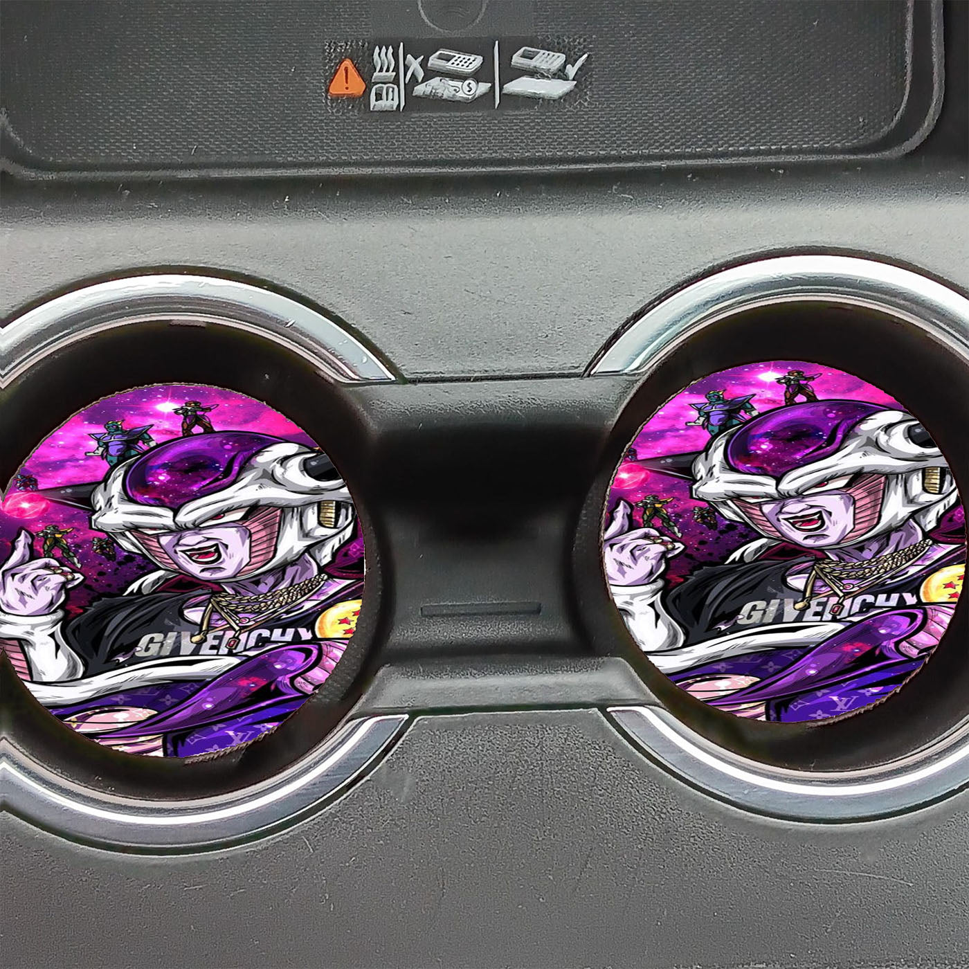 Dragon Ball Frieza From 1 Galaxy Hype Style Car Coasters