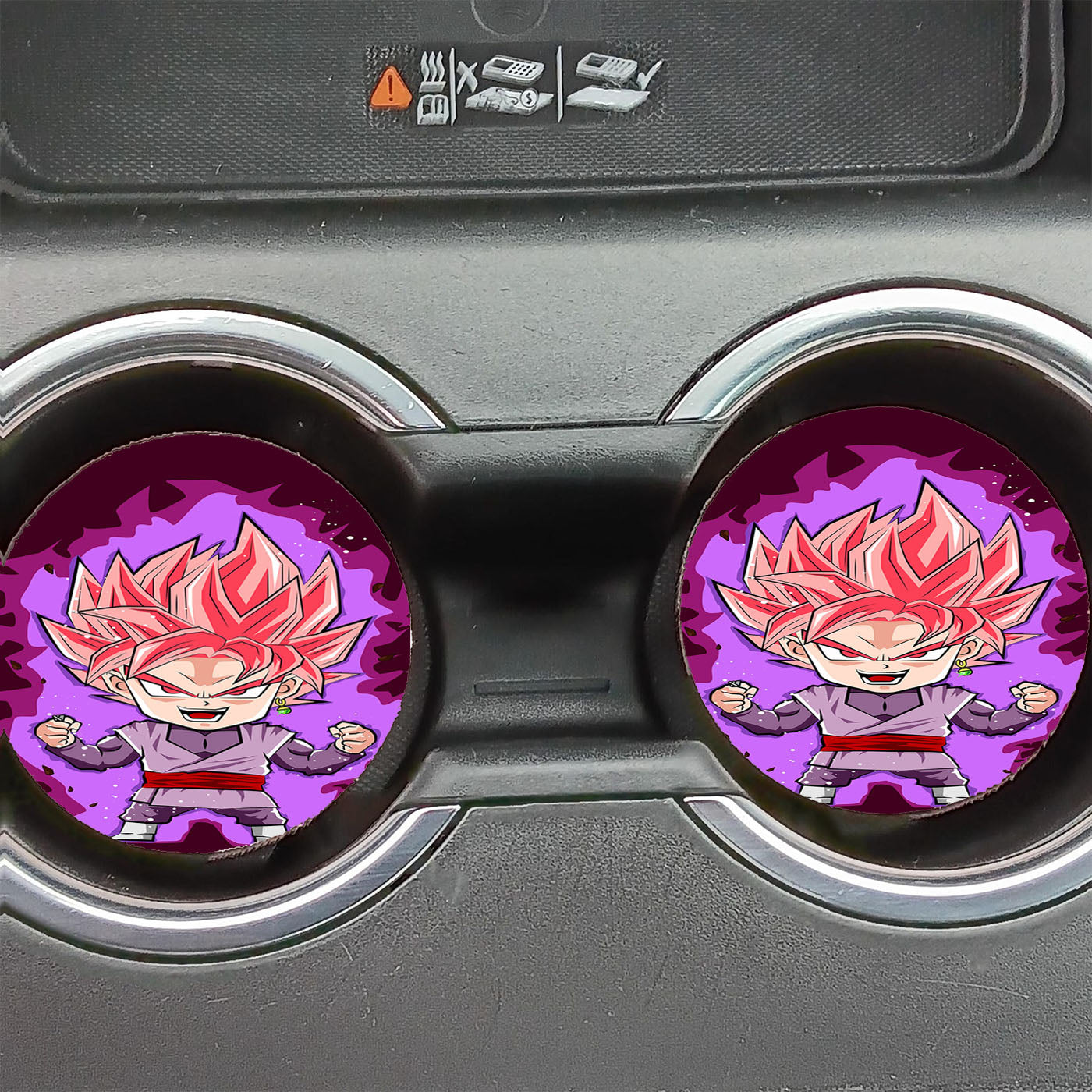 Dragon Ball Gohan Supar Saiyan Car Coasters