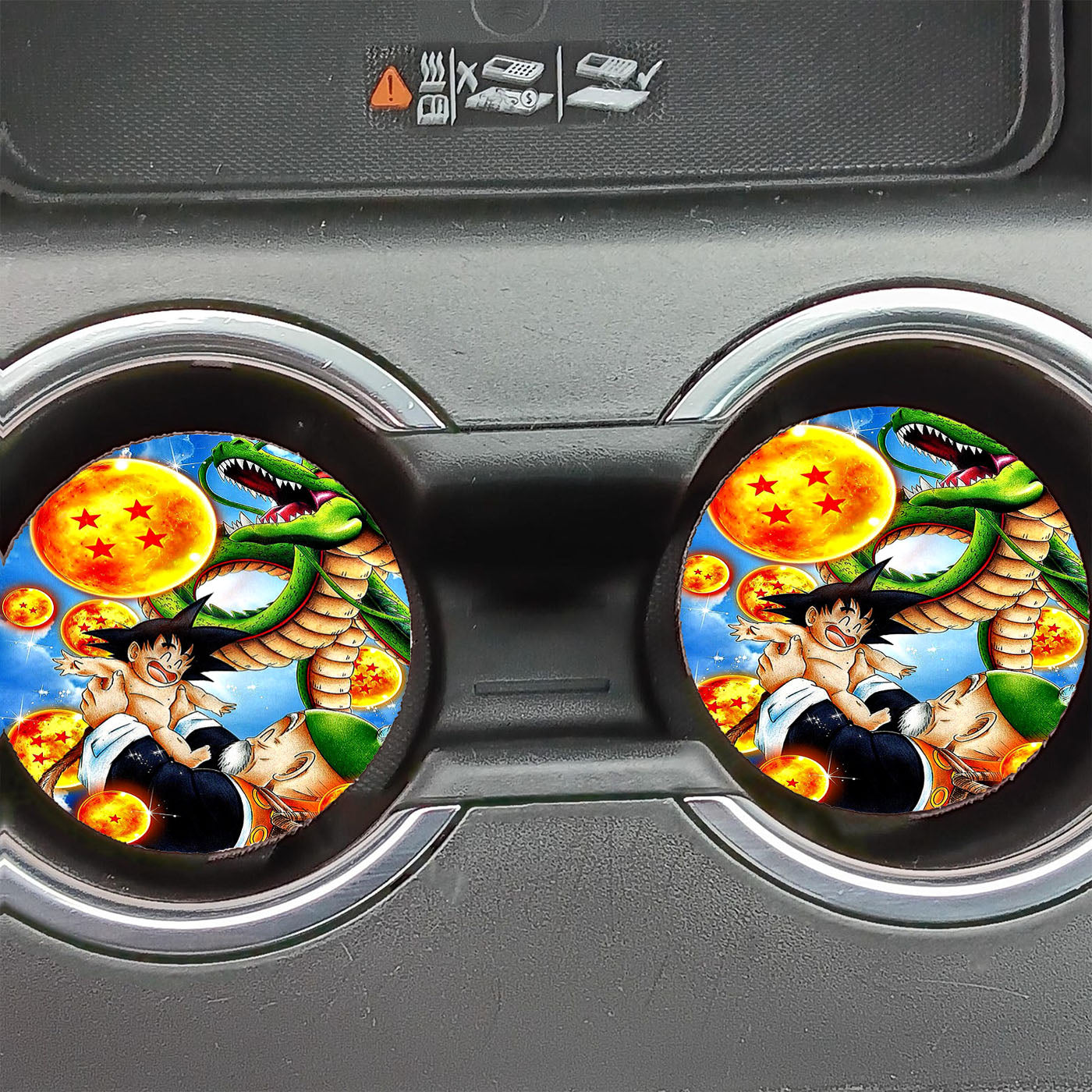 Dragon Ball Goku Bebe Car Coasters
