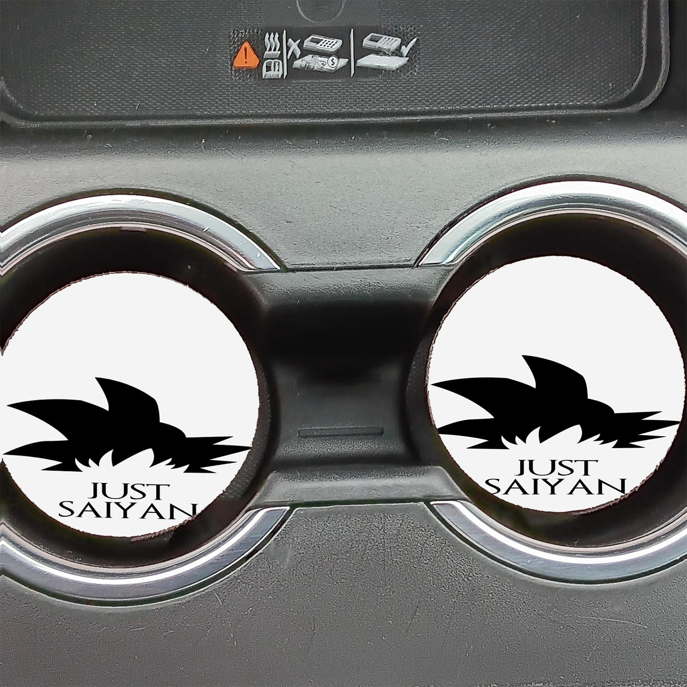 Dragon Ball Goku Just Saiyan Car Coasters