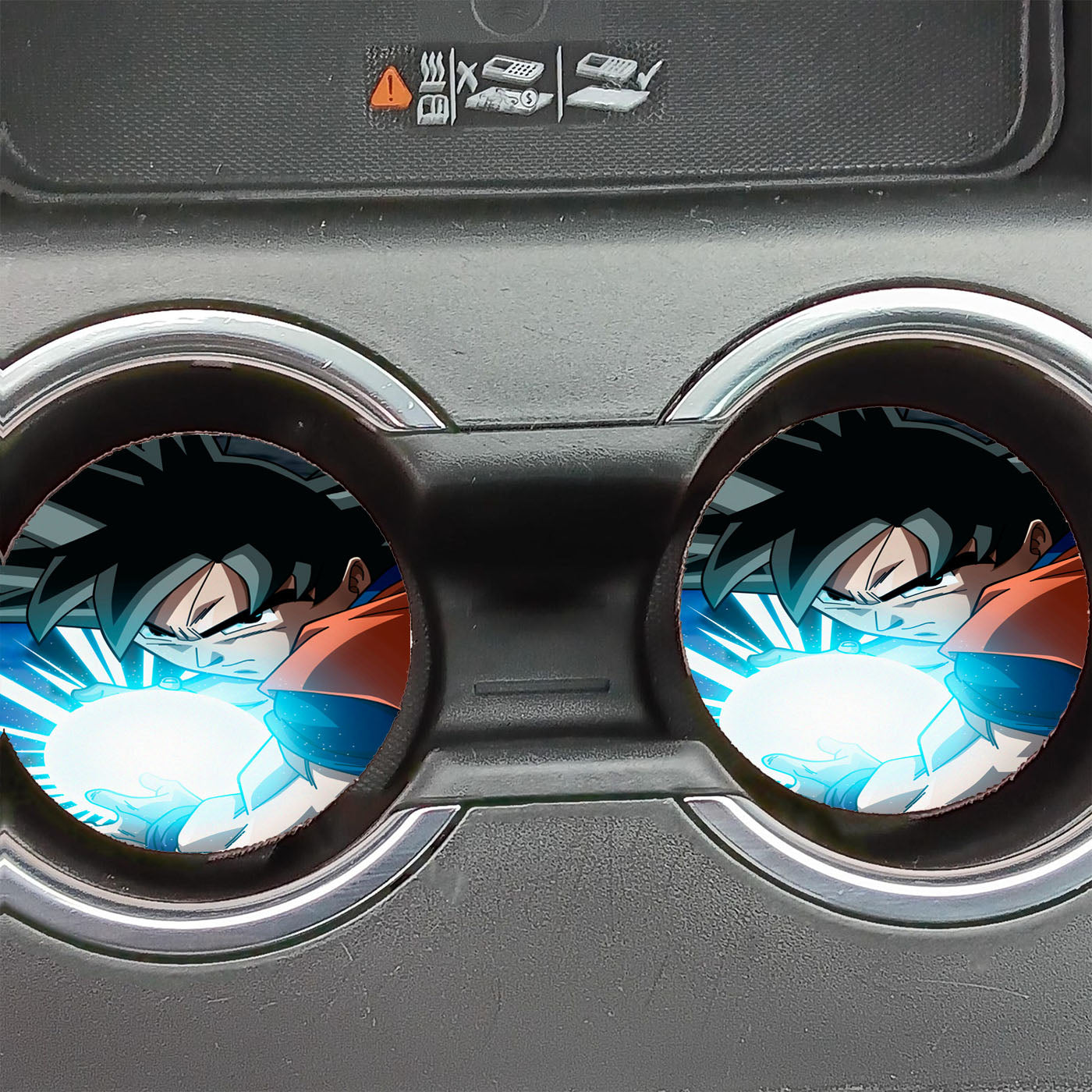 Dragon Ball Goku Kamehameha Car Coasters