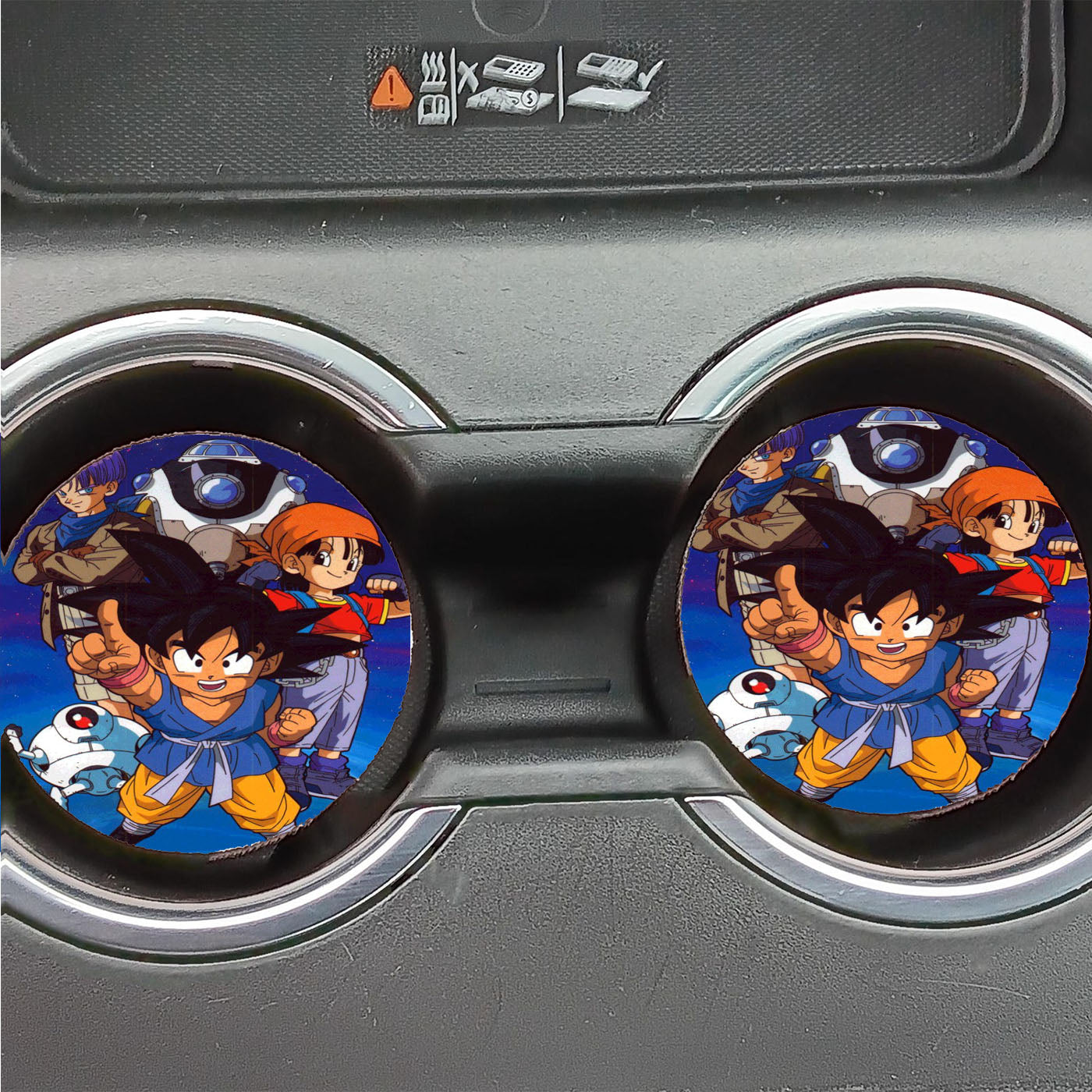 Dragon Ball Gt Wallpaper Car Coasters