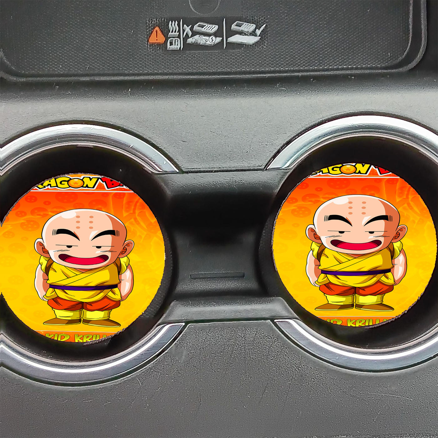 Dragon Ball Kid Krillin Car Coasters