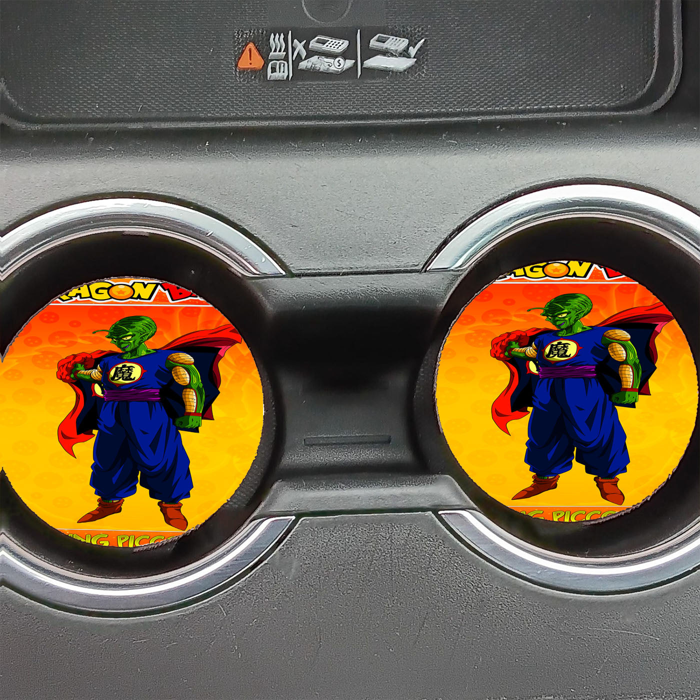 Dragon Ball King Piccolo Car Coasters