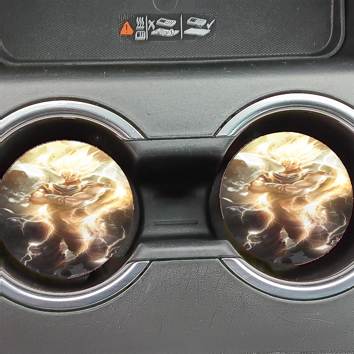 Dragon Ball Power Car Coasters