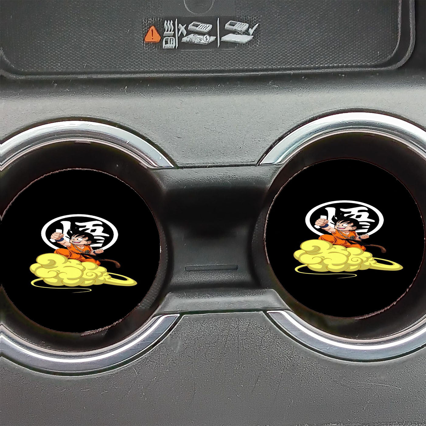 Dragon Ball Son Goku Flying Nimbus Kid Goku Car Coasters