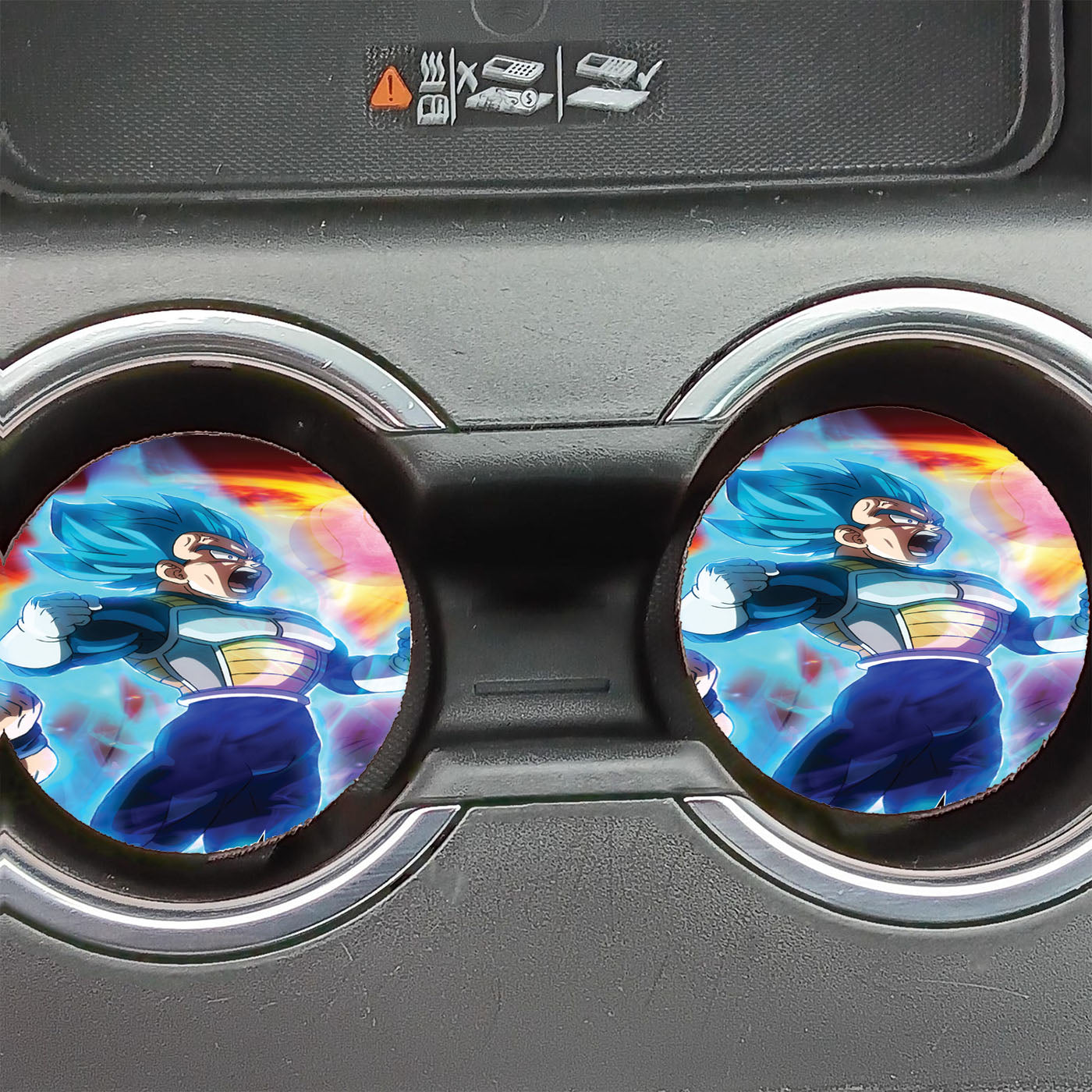 Dragon Ball Super Broly Movie Car Coasters