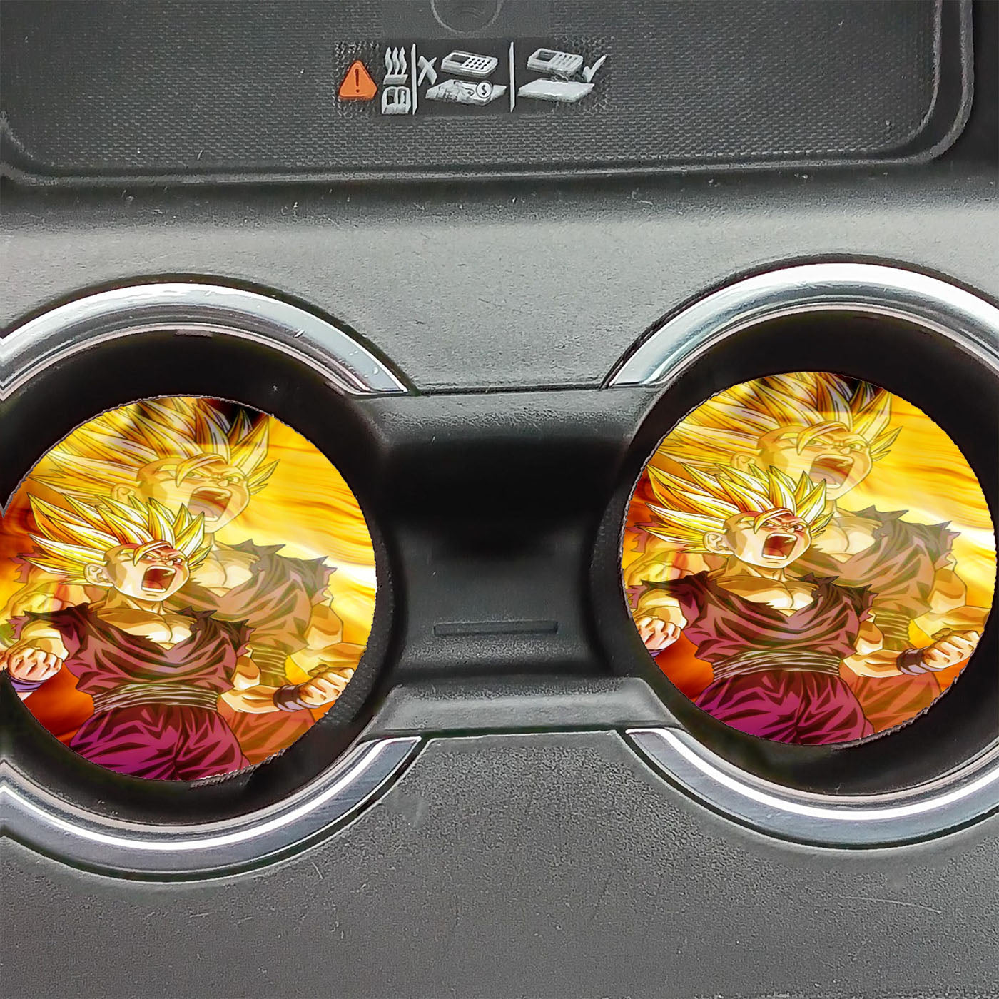 Dragon Ball Z Car Coasters