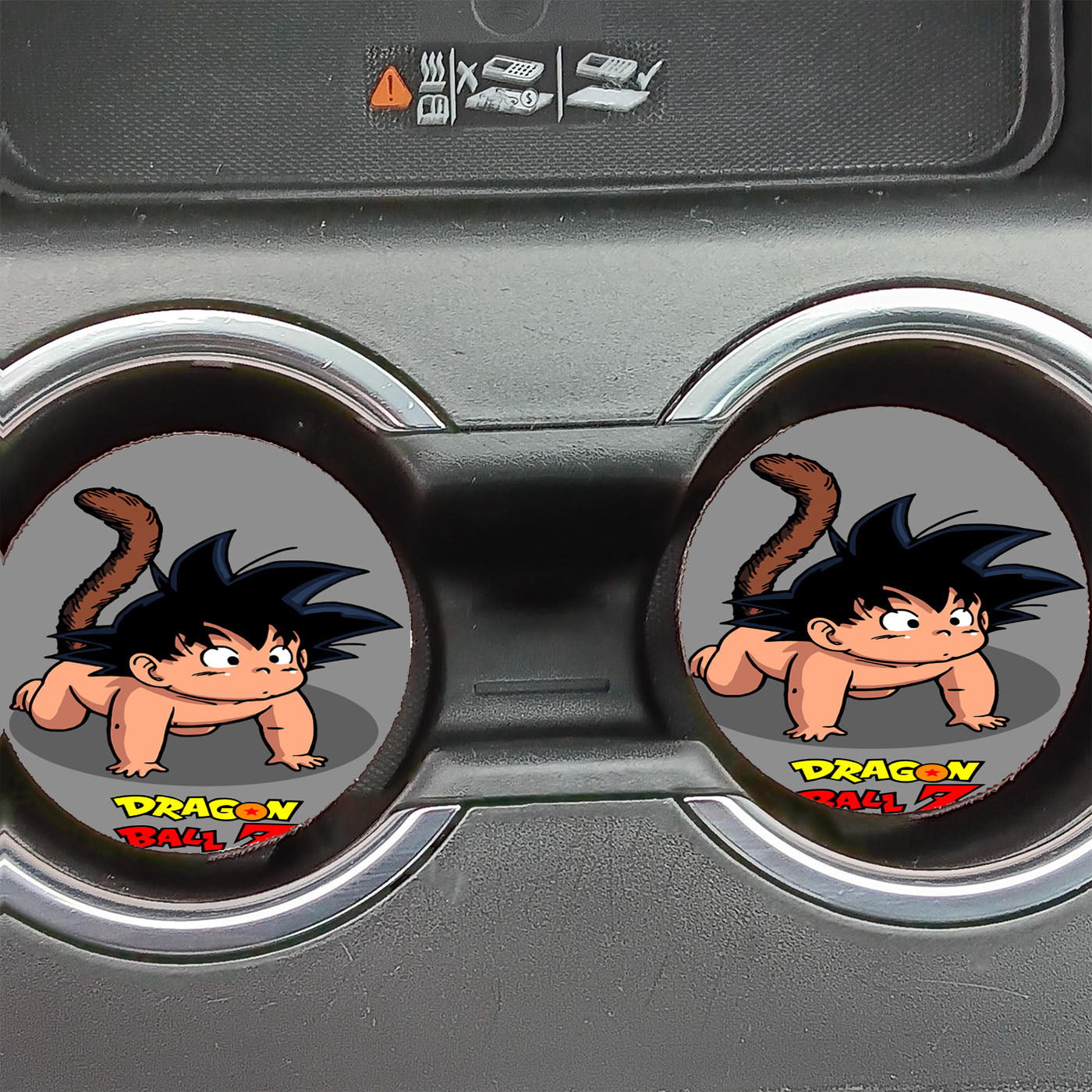 Dragon Ball Z Babby Goku Car Coasters