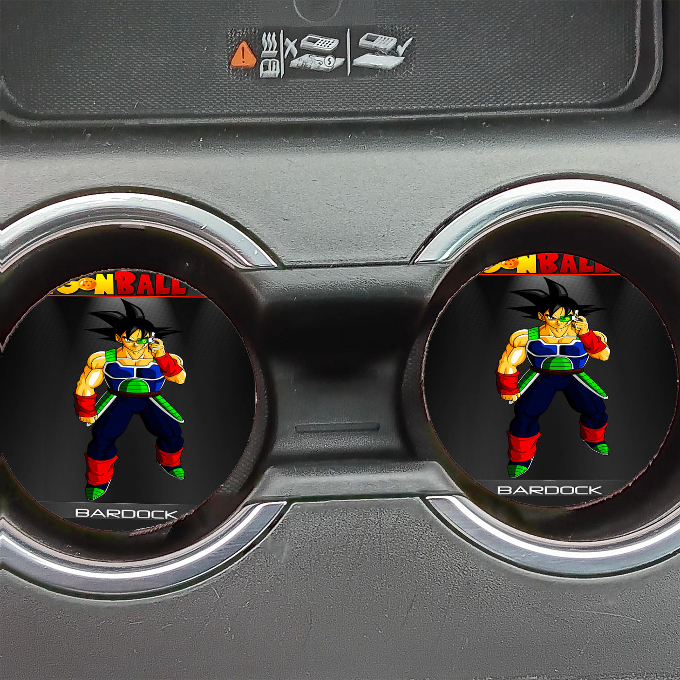 Dragon Ball Z Bardock Car Coasters