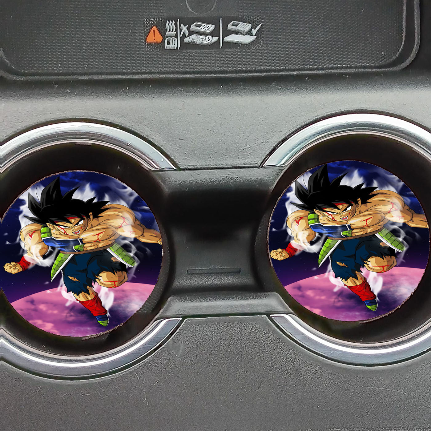 Dragon Ball Z Bardock Planeta Wallpaper Car Coasters