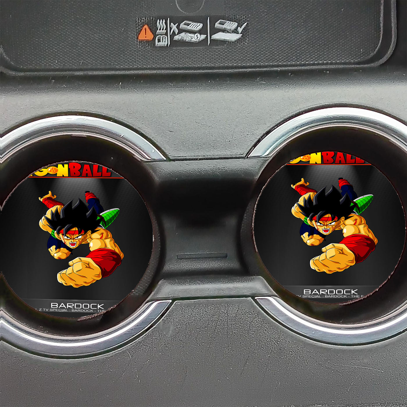 Dragon Ball Z Bardock Strike Car Coasters