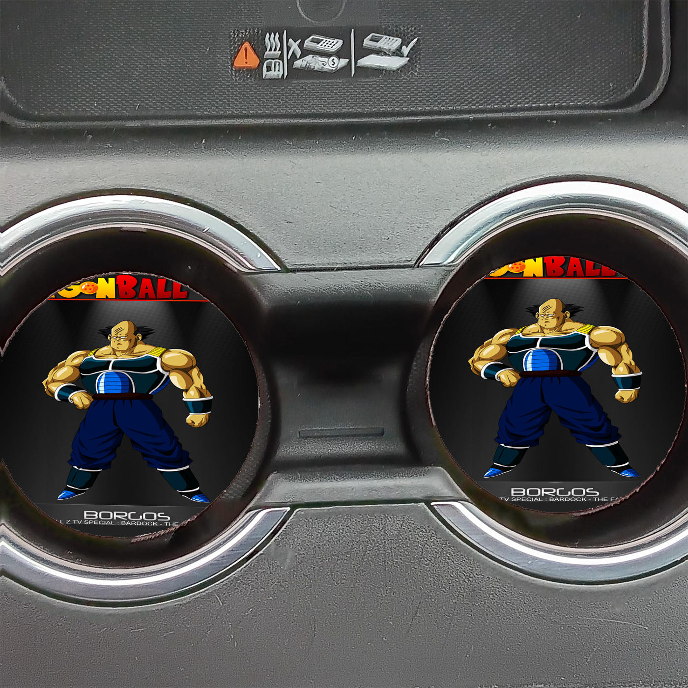 Dragon Ball Z Borgos Car Coasters