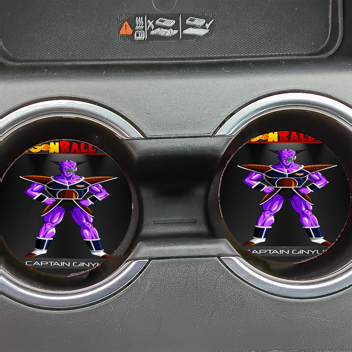 Dragon Ball Z Captain Ginyu Car Coasters