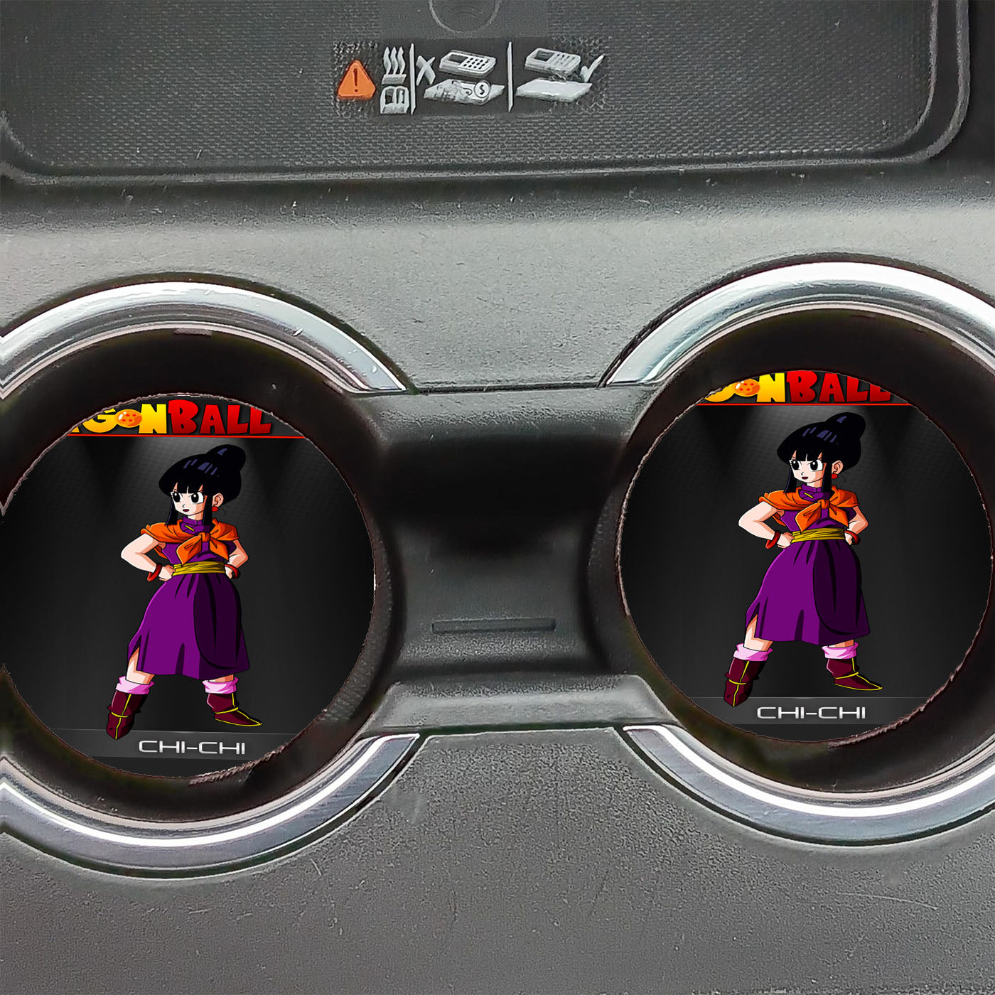 Dragon Ball Z Chi Chi Car Coasters