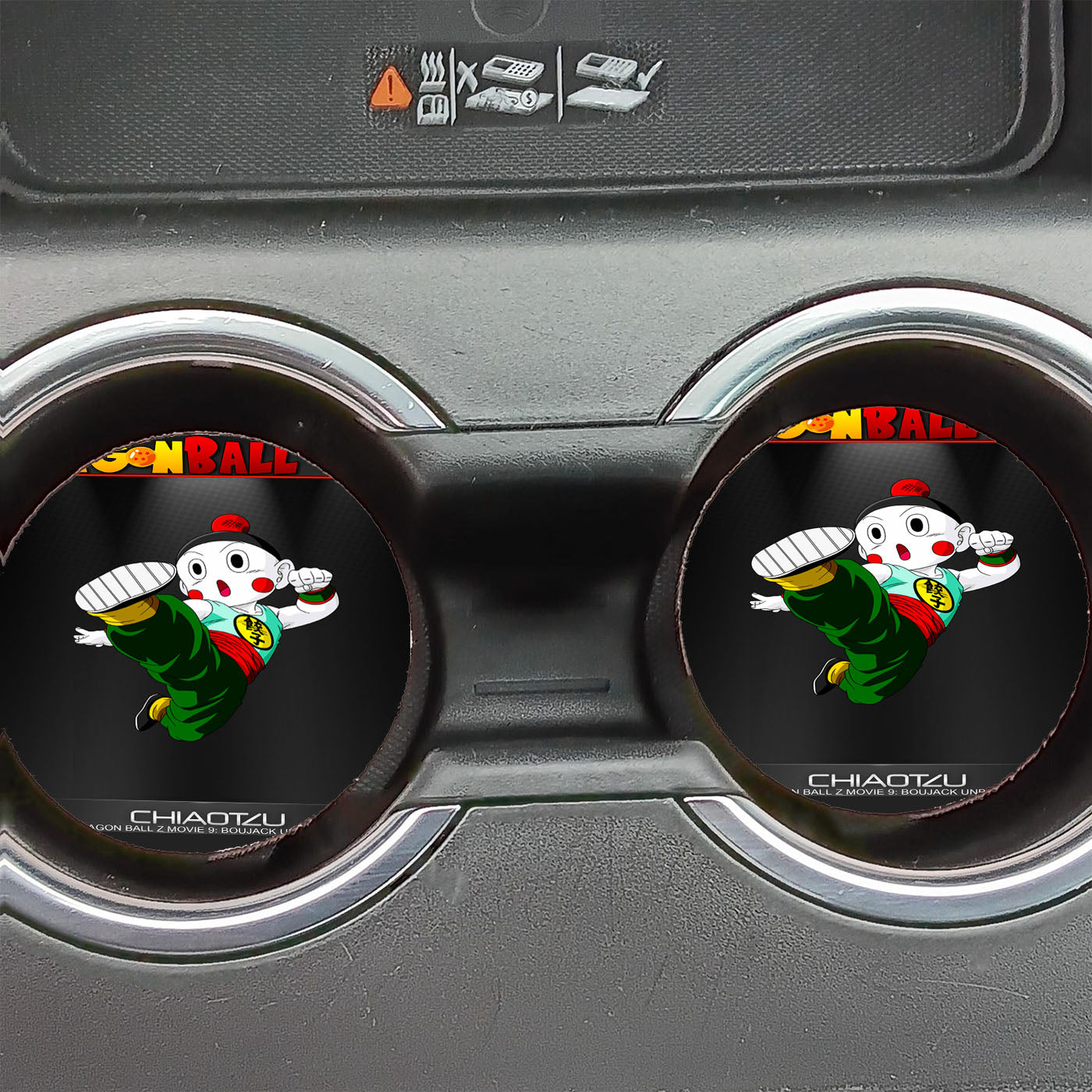 Dragon Ball Z Chiaotzu Kick Car Coasters
