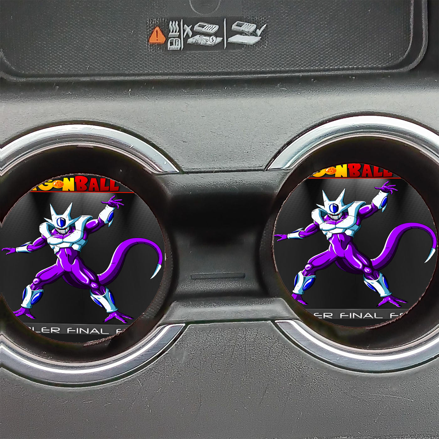 Dragon Ball Z Cooler Final Form Car Coasters
