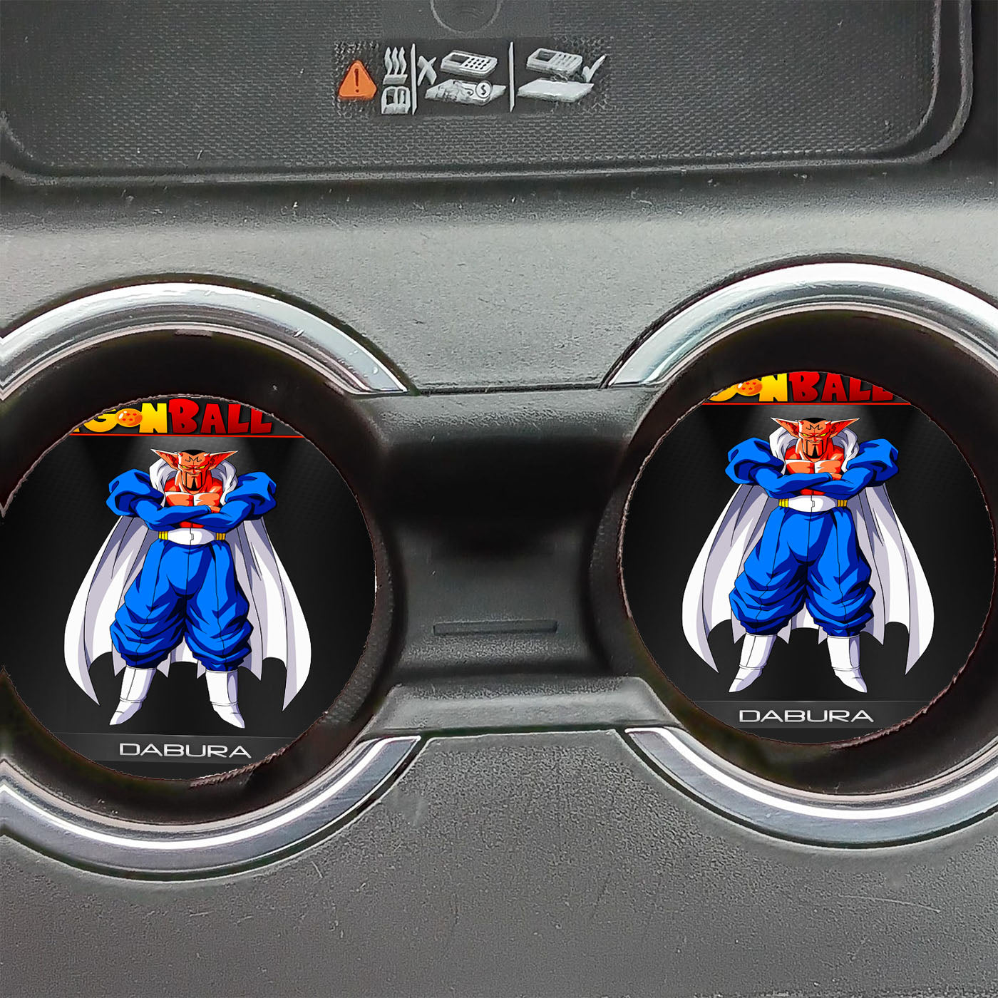 Dragon Ball Z Dabura Car Coasters
