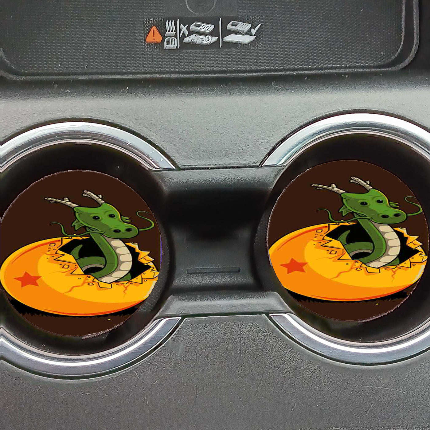 Dragon Ball Z Dragon Egg Car Coasters