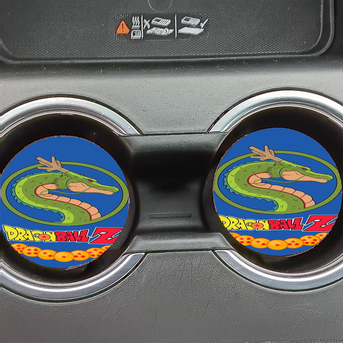Dragon Ball Z Dragon Kombat Car Coasters