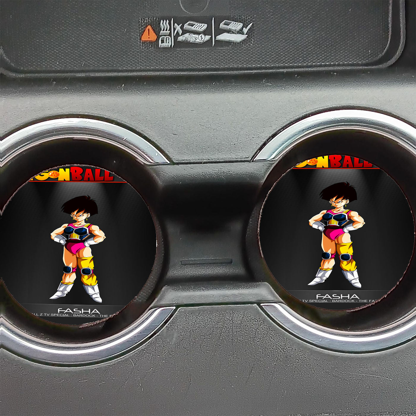 Dragon Ball Z Fasha Car Coasters