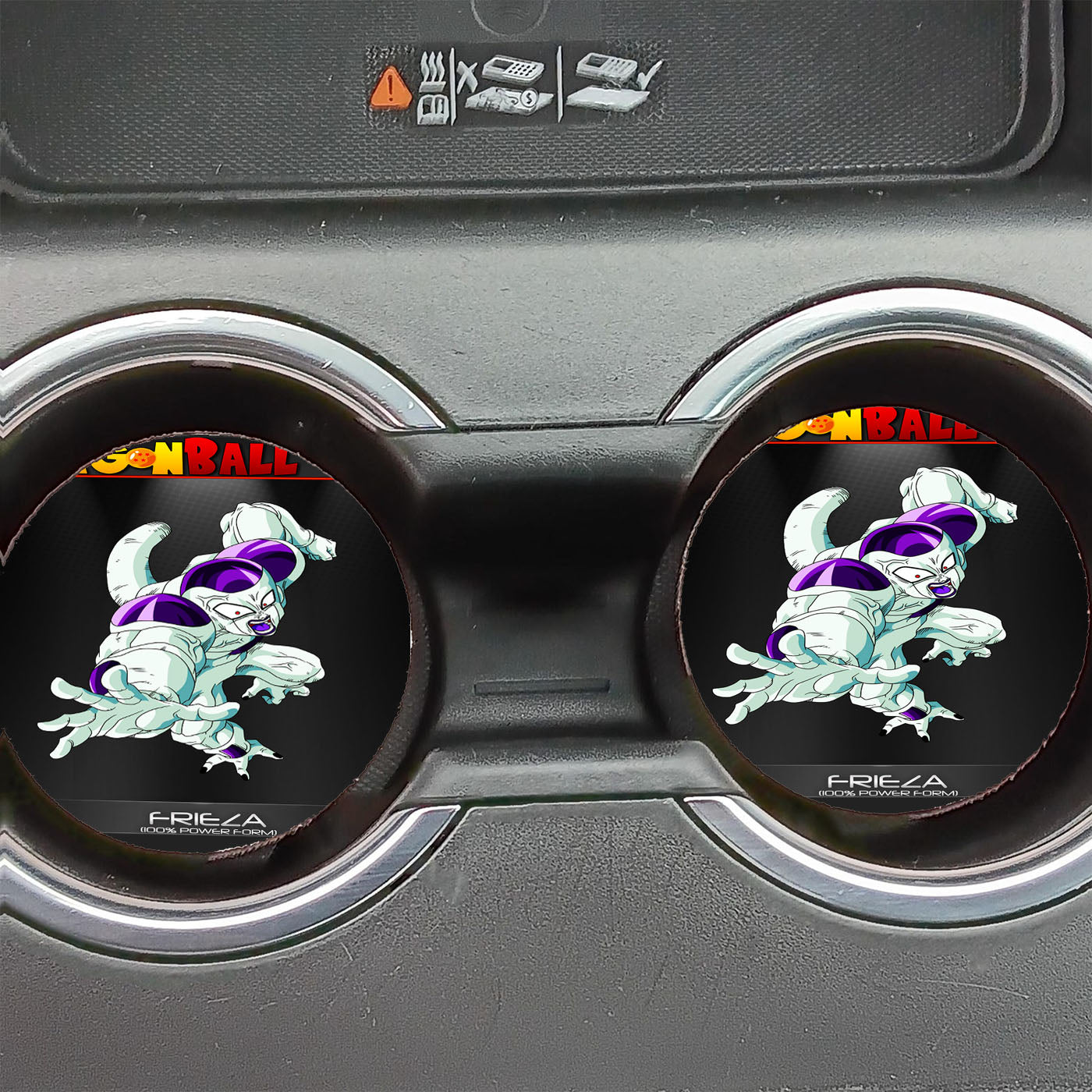 Dragon Ball Z Frieza Rage Car Coasters