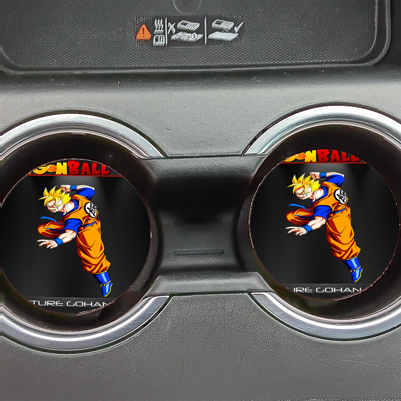 Dragon Ball Z Future Gohan Ssj Car Coasters